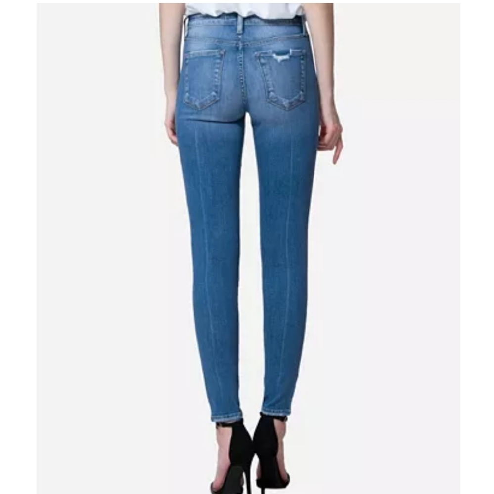 HOST PICK ~ FLYING MONKEY DISTRESSED SKINNY JEANS - Picture 6 of 10